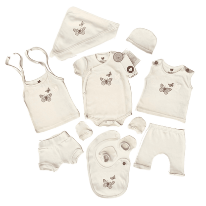 Natural Printed & Drop Needle Sets