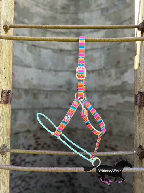 Neon Vaquero/Lariat Nose Halter (JR HSRF)