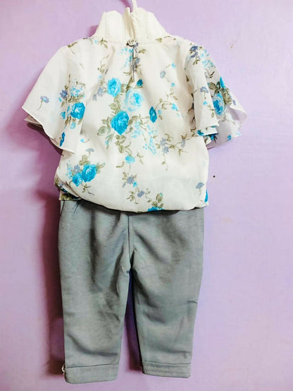 Explore style and comfort with our New Top and Pants set – crafted from soft fabrics and featuring charming designs for everyday wear.