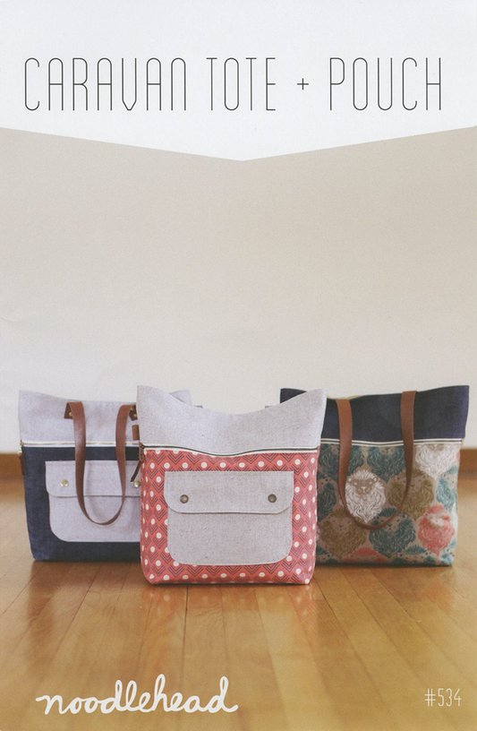 Noodlehead Caravan Tote & Pouch Pattern