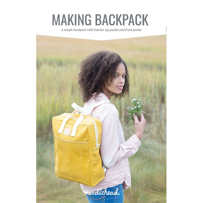 Noodlehead Making Backpack Pattern