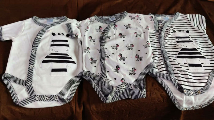 Onesie for Baby - Set of 3 - PyaraBaby