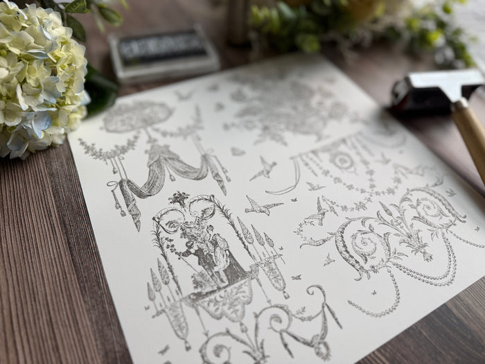 Palais Des Fleurs  IOD Stamp&nbsp;