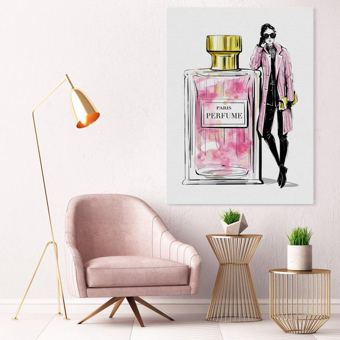 Paris Perfume - Fashion Wall Art Canvas - SharpWallArts