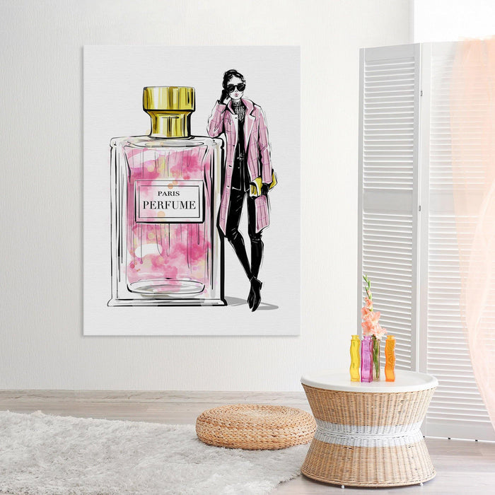 Paris Perfume - Fashion Wall Art Canvas - SharpWallArts