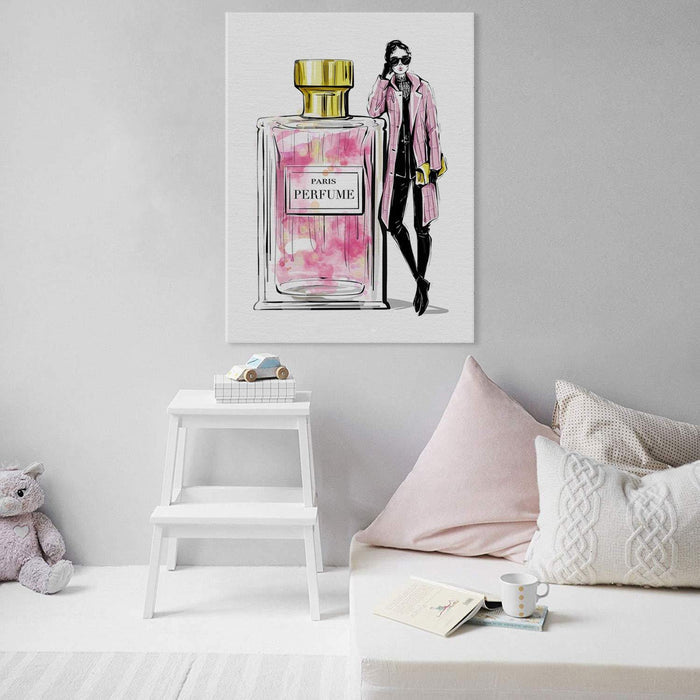 Paris Perfume - Fashion Wall Art Canvas - SharpWallArts
