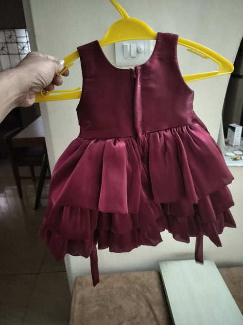 Party Wear baby Frock For Baby Girl