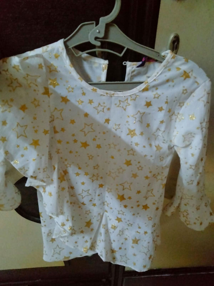 Party Wear Girls Top For 7-8 Years Girl - PyaraBaby