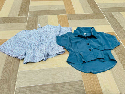 Party Wear Top for Baby Girl Set of 2