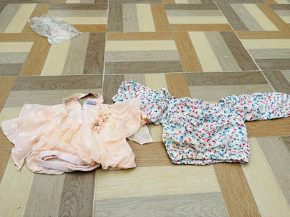 Party Wear Top for Baby Girl Set of 4