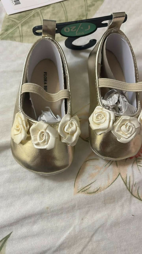 Dress your baby girl in style and comfort with these charming Partywear Footwear, perfect for adding sparkle to any occasion!
