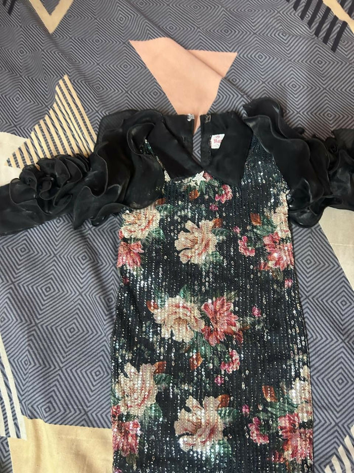Partywear Long Dress for Baby Girl – Elegant, Comfortable & Celebration-Ready