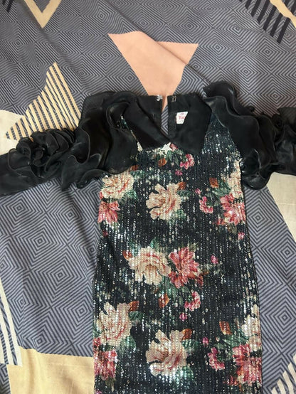 Partywear Long Dress for Baby Girl – Elegant, Comfortable & Celebration-Ready