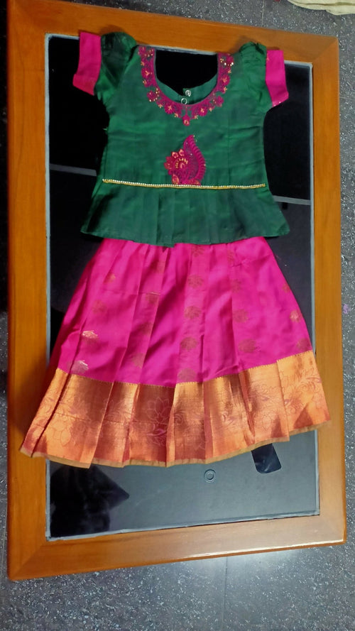 Kerala Style Dress for Baby Girl