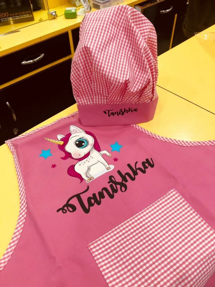 Personalised Apron & Hat Set
