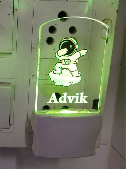 Personalised Colour Changing Night Lamp