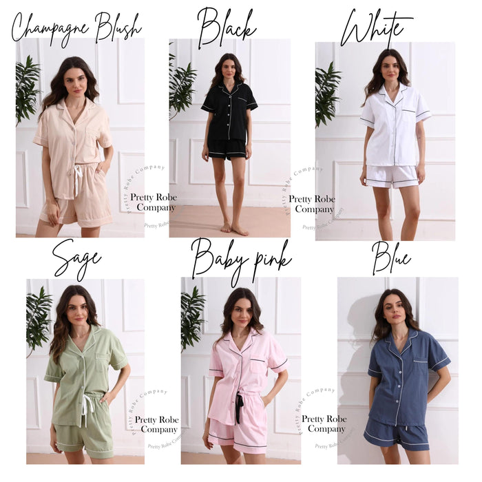 Personalised Cotton Birthday Pyjamas  Custom Name & Age PJs | Soft Birthday Girl Sleepwear Set