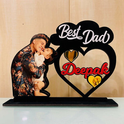PERSONALIZED Father’s Day Special Table Top Photo with Cutout