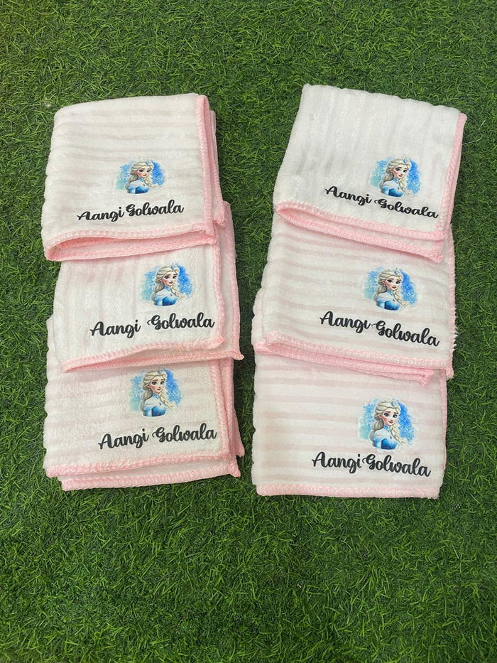 Personalized Hanky set of 6