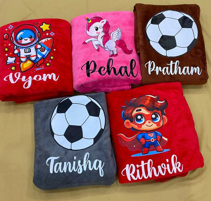 Personalized Kids Towel – 55 × 30 Inches