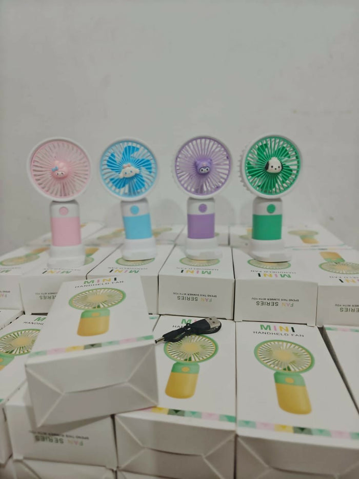 Personalized portable fan with stand and mobile holder featuring compact design, custom personalization, adjustable support, hands-free convenience, and cooling comfort for everyday use.
