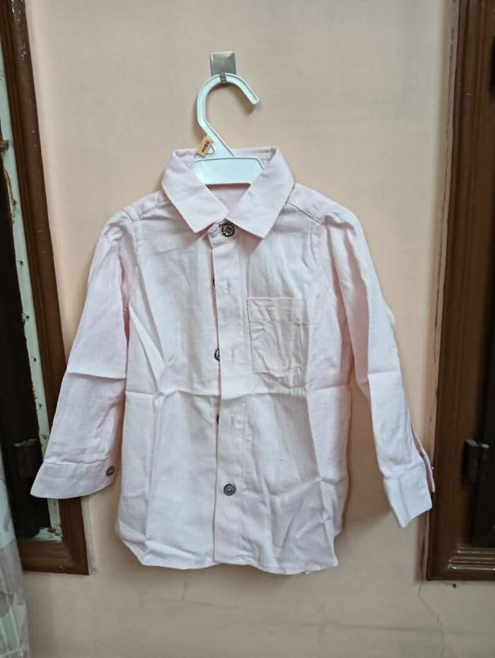 Pink Shirt and Blue Pant Formal - PyaraBaby