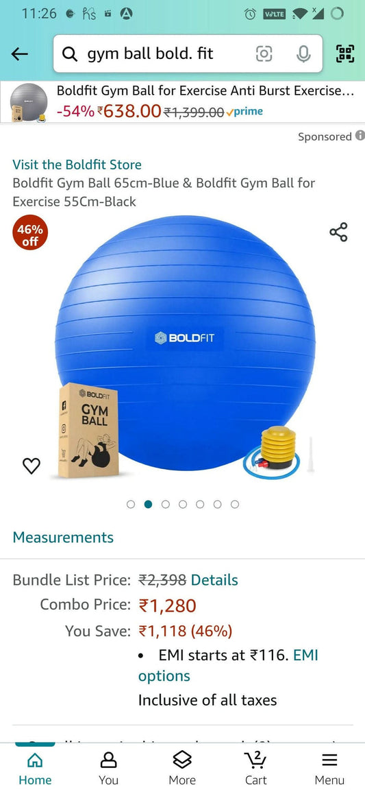 Pregnancy Gym Ball for exercise - PyaraBaby