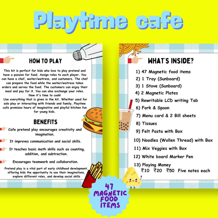Pretend Play Time Cafe