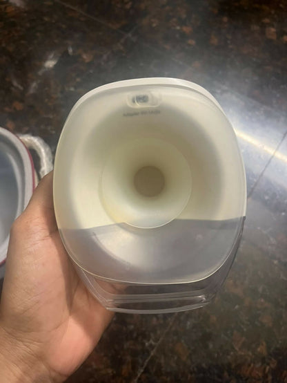 Pro Mom Wearable Breast Pump with a hands-free, compact design, adjustable suction settings, discreet in-bra fit, rechargeable operation, and milk collection cup for convenient pumping at home or on the go.