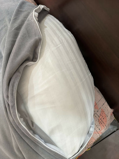 Quilt comfort U shape pregnancy pillow