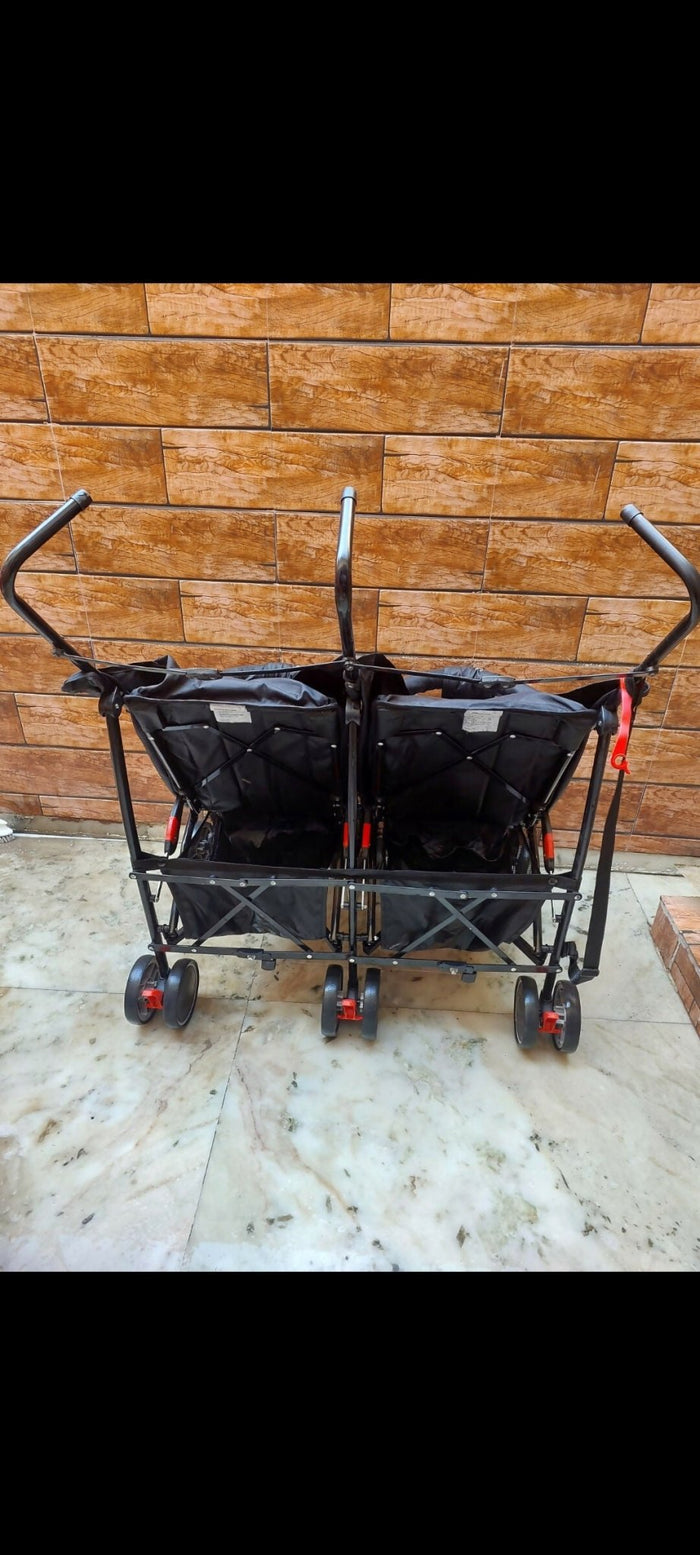 R FOR RABBIT Ginny and Johnny Twin Pram/Stroller