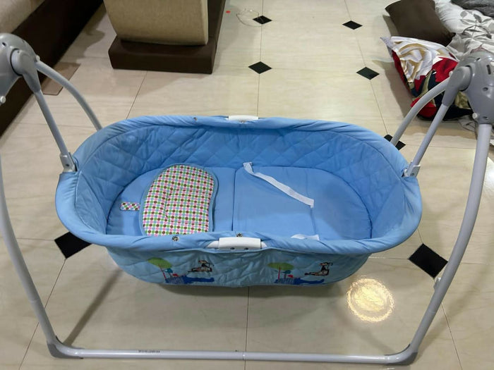 R FOR RABBIT lullabies cradle – safe, smart, and soothing automatic swing for your baby’s sweetest dreams.