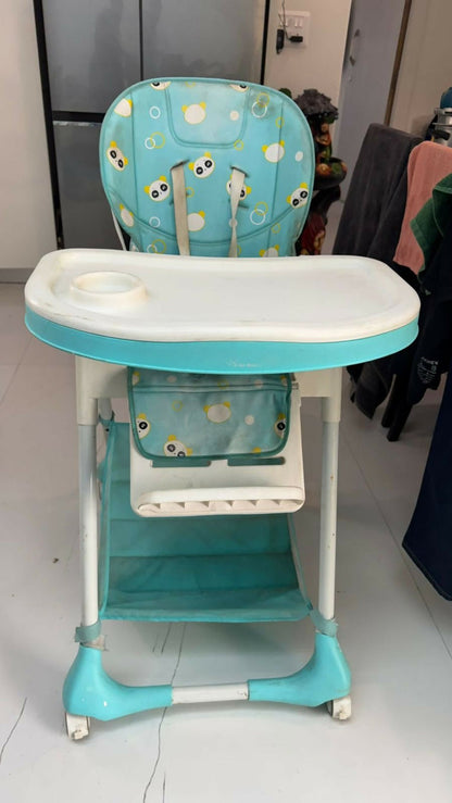 R FOR RABBIT Marshmallow High Chair for Baby with Multiple Recline