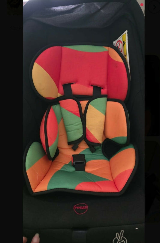 R FOR RABBIT Picaboo Baby Carry Cot/Car Seat in Almost New condition with comfortable padded seating, safety harness, ergonomic carry handle, protective canopy, and versatile design for convenient infant travel.