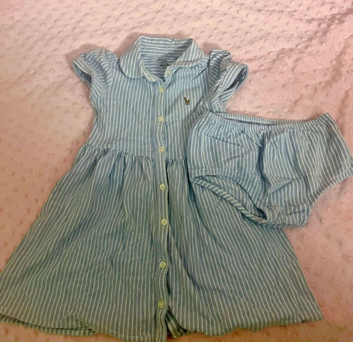 Dress your little one in iconic style with RALPH LAUREN Original Frock and Inner Wear - crafted with authenticity and quality in mind.