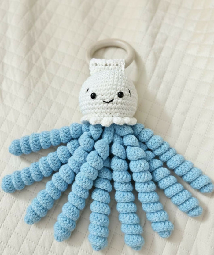Rattle Jellyfish – Soft, Safe & Sensory Baby Toy