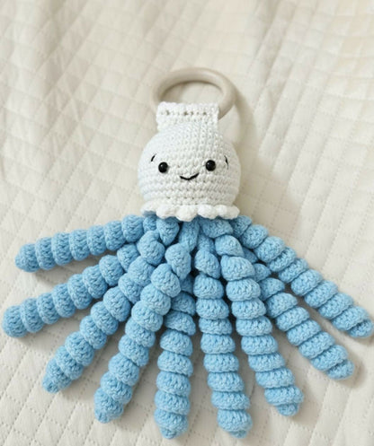 Rattle Jellyfish – Soft, Safe & Sensory Baby Toy