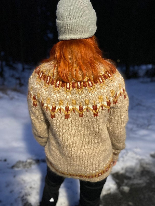 Riisitunturi Bulky - Knitted Sweater Pattern