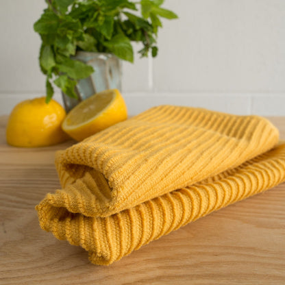 Ripple Honey Dishcloths Set of 2