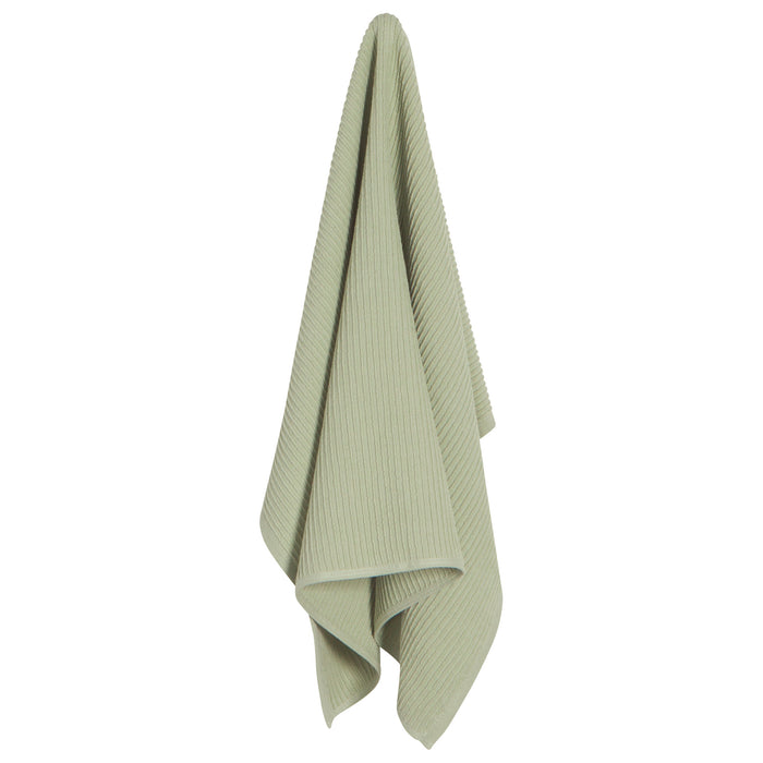 Ripple Sage Green Dishtowel