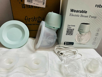 ROBOSSAN Automatic Electric Breast Pump in Preloved New condition featuring convenient electric operation, adjustable pumping settings, comfortable breast cushion, and easy-to-use design for everyday breast milk expression.