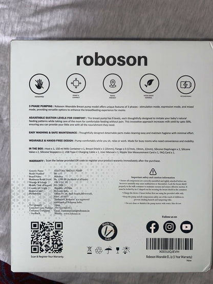 ROBOSON Electric Breast Pump