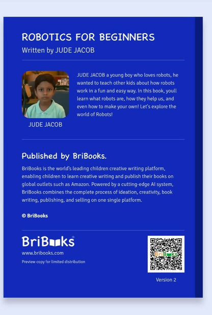 Robotics for Beginners Book – By Jude Jacob