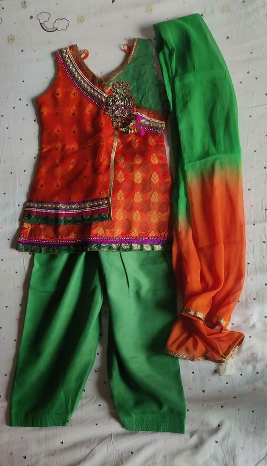 Dress your little princess in the Salwar Suit for Baby Girl—a versatile and charming ensemble that combines comfort and tradition for your precious bundle of joy.