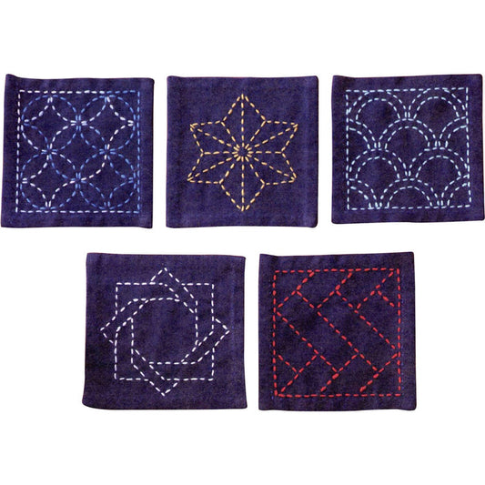 Sashiko Coaster Kit