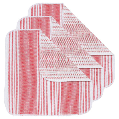 Scrub-It Red Dishcloths Set of 3