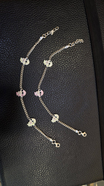 Silver 92.5 Hallmark Silver Jewelry Payal/Anklets for Baby Girl