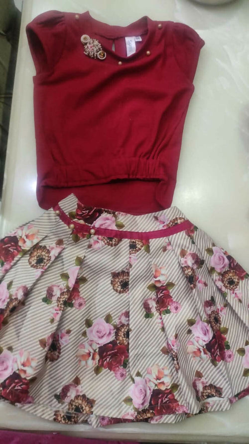 Skirt and Top for Girl - PyaraBaby