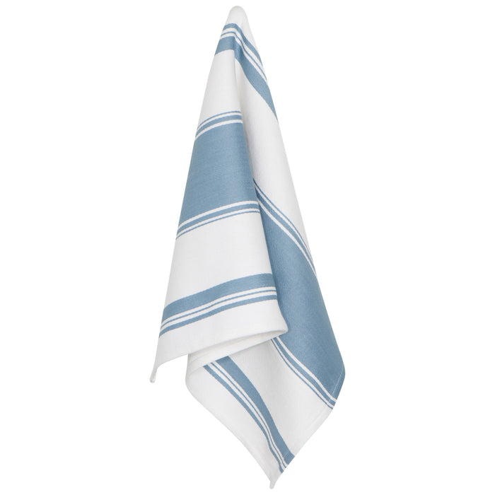 Slate Blue Symmetry Dishtowel