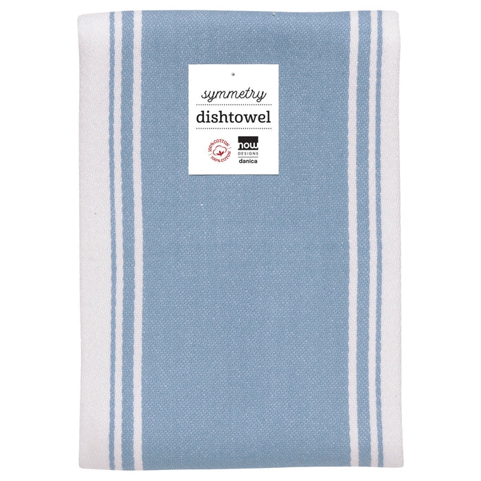 Slate Blue Symmetry Dishtowel